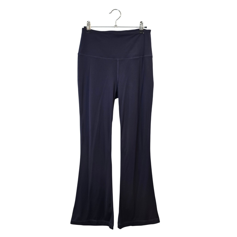 Quince Flare Leggings Womens Small Navy Blue Ultra-Stretch High Waisted‎ Pants